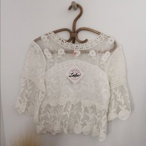 NWT lace Top
